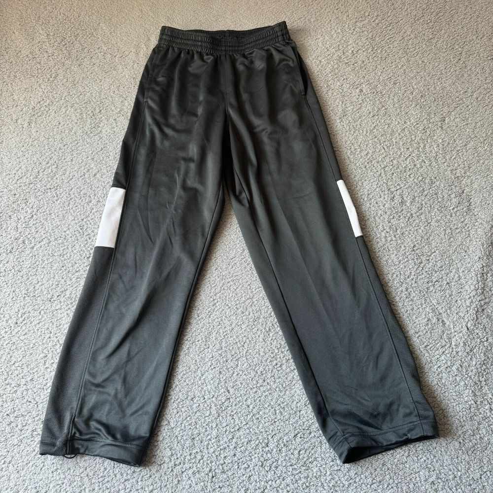 NEW Nike Pants Mens Medium Black Rivalry Basketball Track Athletic‎ Warm Up Gym